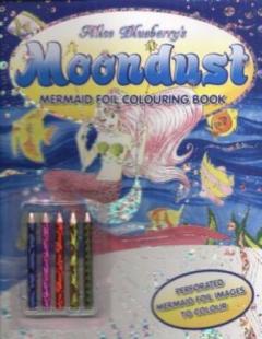 Alice Blueberry`s moondust. Memaid foil colouring book