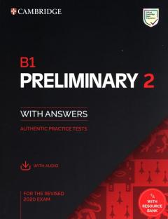 B1 Preliminary 2. Student's Book with answers + Audio and Resource Bank