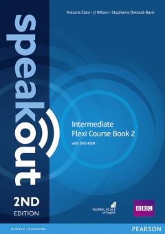 Speakout 2ND Edition. Intermediate. Flexi Course Book 2 with DVD-ROM