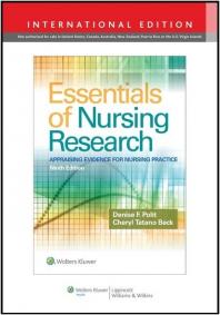 Essentials of Nursing Research