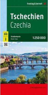 Mapa czechy 1:250 000 fb