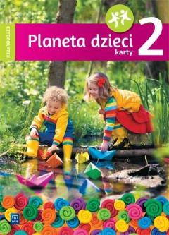 Planeta dzieci. Czterolatek. Karty pracy. Część 2