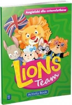 Lion's Team. Angielski dla czterolatków. Activity Book