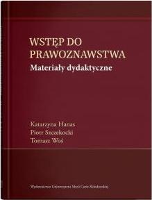 Wstęp do prawoznawstwa. Materiały dydaktyczne