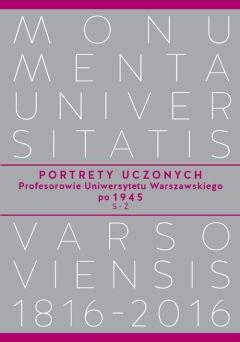 Portrety Uczonych Profesorowie Uniwersytetu Warszawskiego po 1945, S?Ż