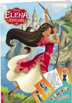 Książka Elena z Avaloru. Kolorowanka i naklejki DPN-30