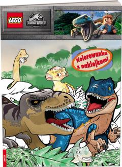 LEGO Jurassic World. Kolorowanka z naklejkami