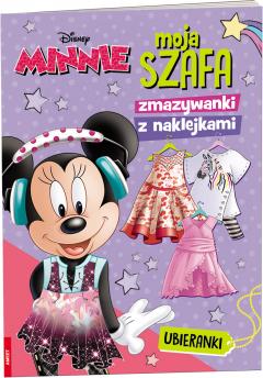 Minnie. Moja Szafa. Zmazywanki z naklejkami