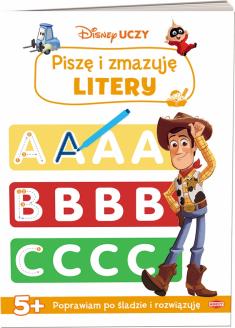 Disney Uczy Mix. Piszę i zmazuję litery