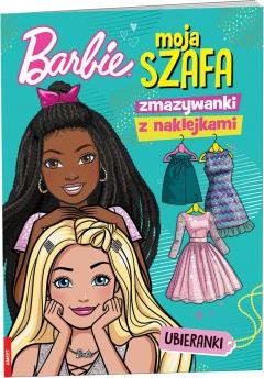 Barbie. Moja szafa. Zmazywanki z naklejkami