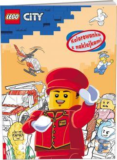 LEGO City. Kolorowanka z naklejkami