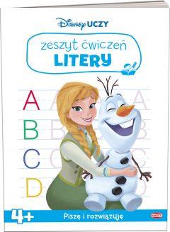 Disney uczy. Kraina Lodu. Zeszyt ćwiczeń. Litery