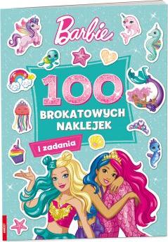 Barbie. 100 brokatowych naklejek