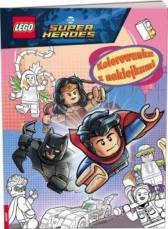 LEGO DC Super Heroes. Kolorowanka z naklejkami