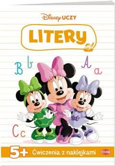 Disney Uczy. Litery. Minnie