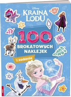 Kraina Lodu. 100 Brokatowych naklejek