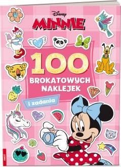 Minnie. 100 Brokatowych naklejek