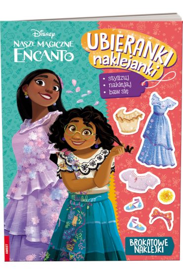 Disney Encanto. Ubieranki naklejanki