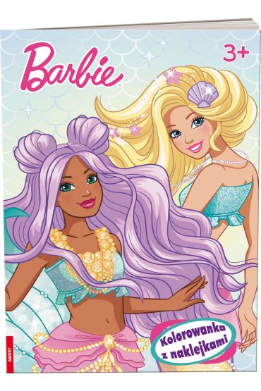 Barbie Dreamtopia. Kolorowanka z naklejkami