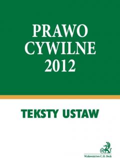 Prawo Cywilne 2012 Teksty Ustaw