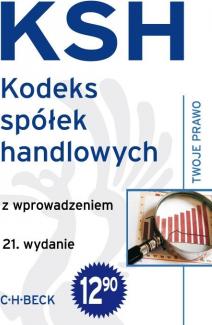 Kodeks spółek handlowych. 21. wydanie