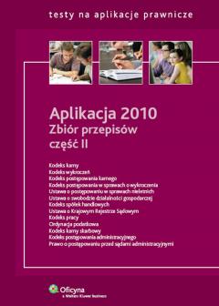 Aplikacja 2010. Zbiór przepisów. Część 2