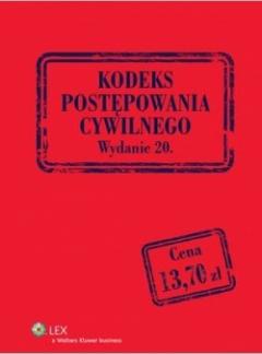 Kodeks postępowania cywilnego (20. wydanie)