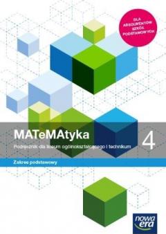 MATeMAtyka 4. Podręcznik dla liceum ogólnokształcącego i technikum. Zakres podstawowy. Szkoły ponadpodstawowe