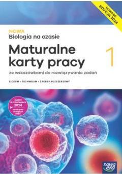 NOWA Biologia na czasie 1. Maturalne karty pracy. Edycja 2024