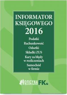 Informator księgowego 2016