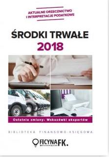 Środki trwałe 2018