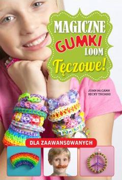 Magiczne gumki loom tęczowe