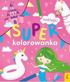 Superkolorowanka. Moja różowa kolorowanka