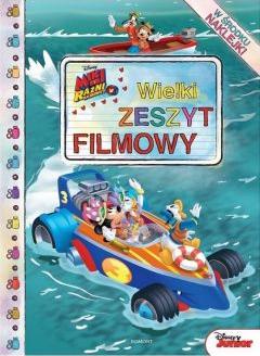 Książka Miki i Raźni Rajdowcy. Wielki zeszyt filmowy