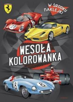 Książka Ferrari. Wesoła kolorowanka