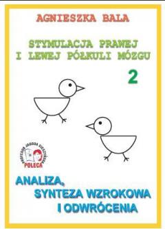 Analiza, synteza wzrokowa i odwrócenia. Stymulacja prawej i lewej półkuli. Część 2