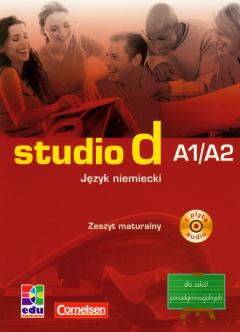 Studio D. Zeszyt maturalny. Język niemiecki. Poziom A1-A2 + CD