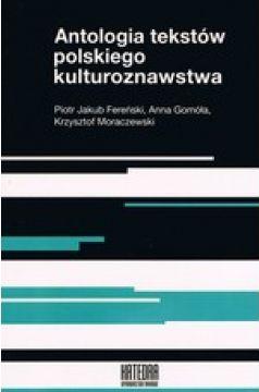 Antologia tekstów polskiego kulturoznawstwa