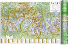 Mapa zdrapka Tatry 1:50 000