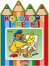 Kolorowe kredki - Kurka