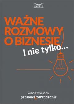 Ważne rozmowy o biznesie i nie tylko.