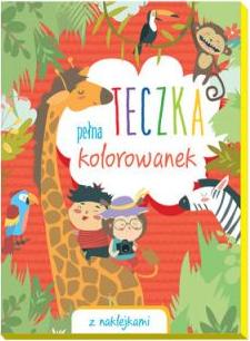 Teczka pełna kolorowanek