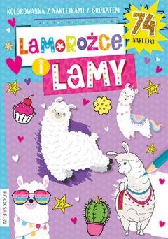 Kolorowanka. Lamorożce i Lamy