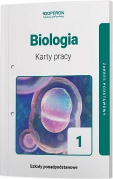 Biologia 1. Karty pracy. Zakres podstawowy. Szkoły ponadpodstawowe