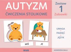 Autyzm. Ćwiczenia stolikowe. Zestaw 1. Zabawki