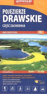 Pojezierze Drawskie. Część zachodnia. Mapa turystyczna 1:50 000