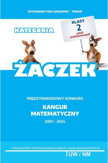 Matematyka z wesołym kangurem kat. Żaczek 2024