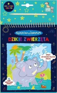 Książeczka ze zdrapkami - dzikie zwierzęta