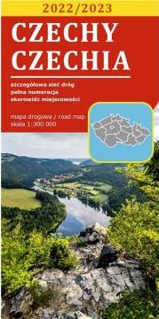 Mapa drogowa Czechy 1:440 000 lam