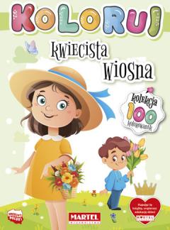 Koloruj. Kwiecista wiosna